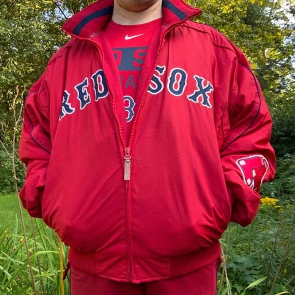 Authentic Majestic Boston Red Sox Jacket XL - Picture 1 of 10